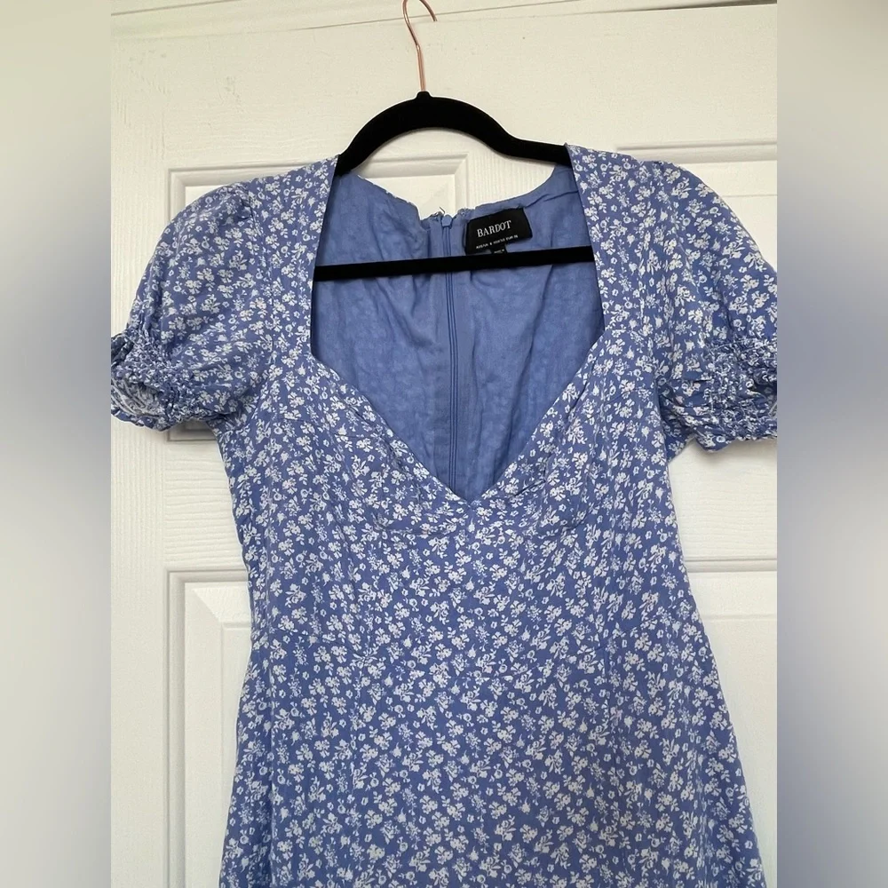 NWT Bardot Midi Day Dress in Ditsy Floral Size 4 - Picture 7 of 11